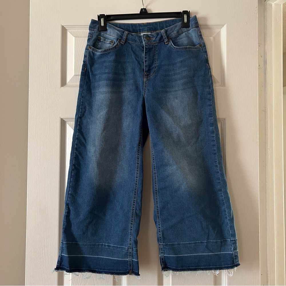 Lascana Wide Leg Cropped Jeans